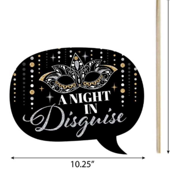 Masquerade - Photo Booth Props - Picture 3 of 4